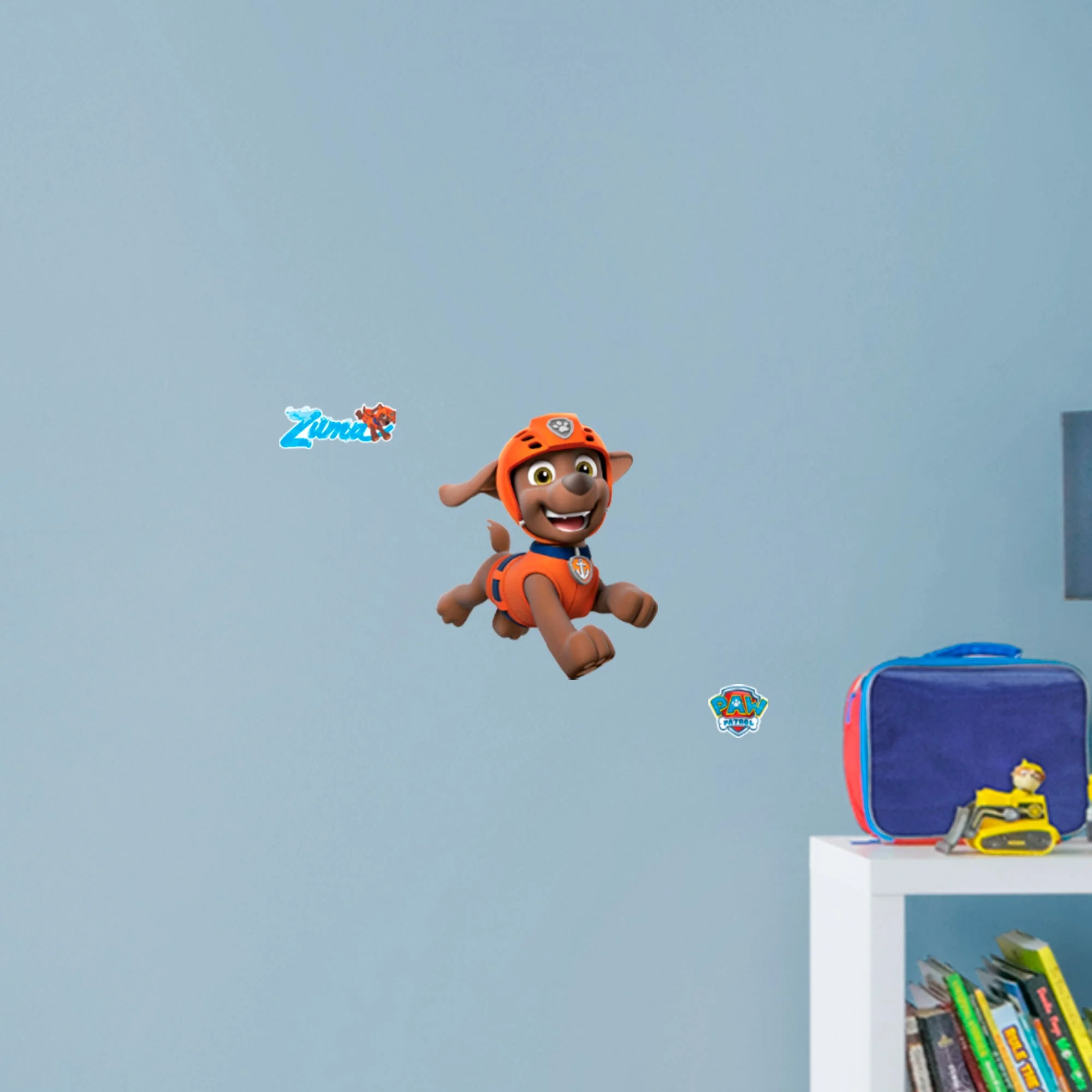 Zuma - Paw Patrol - RealBig Collection - Official Nickelodeon - Reusable Vinyl Wall Decals - Image 5